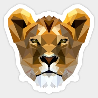 Lioness Sticker